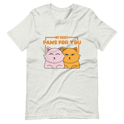 Unisex Cat Heart Tee