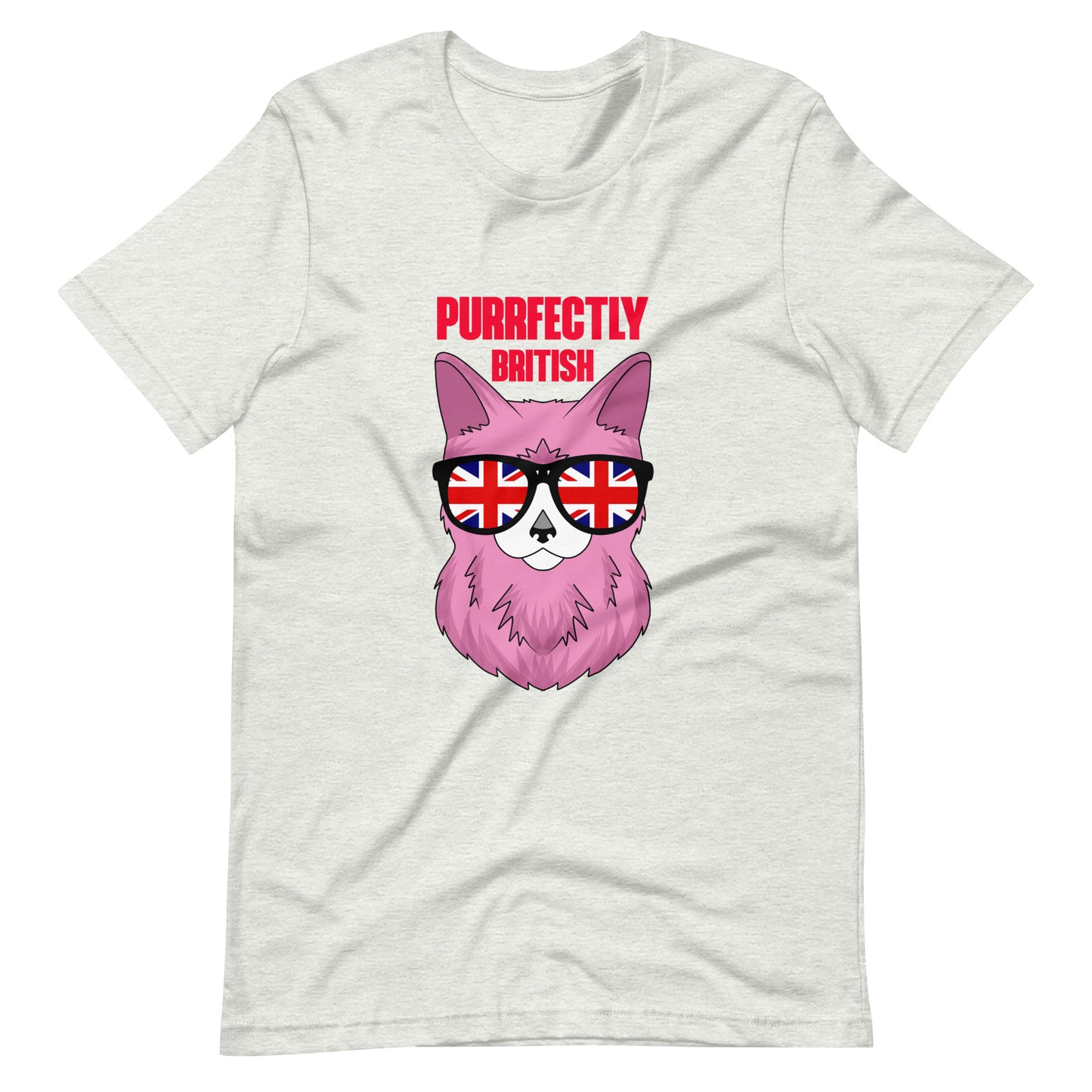 England Cat Lover Humor Tee