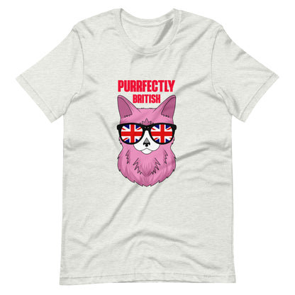England Cat Lover Humor Tee