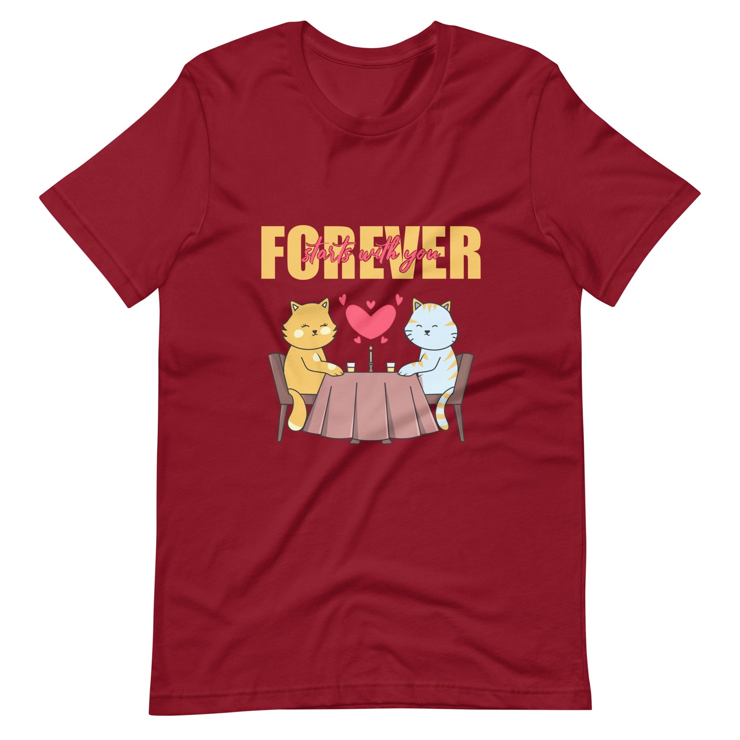 fall in love with you t shirt