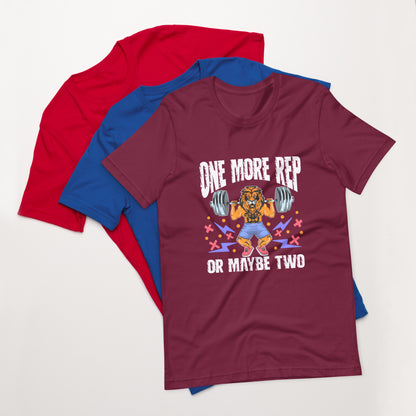 Unisex Workout Quote Tee