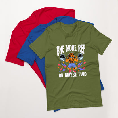 One More Rep T-Shirt for Athletes