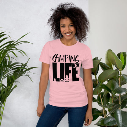 Camping life t-shirts for women​