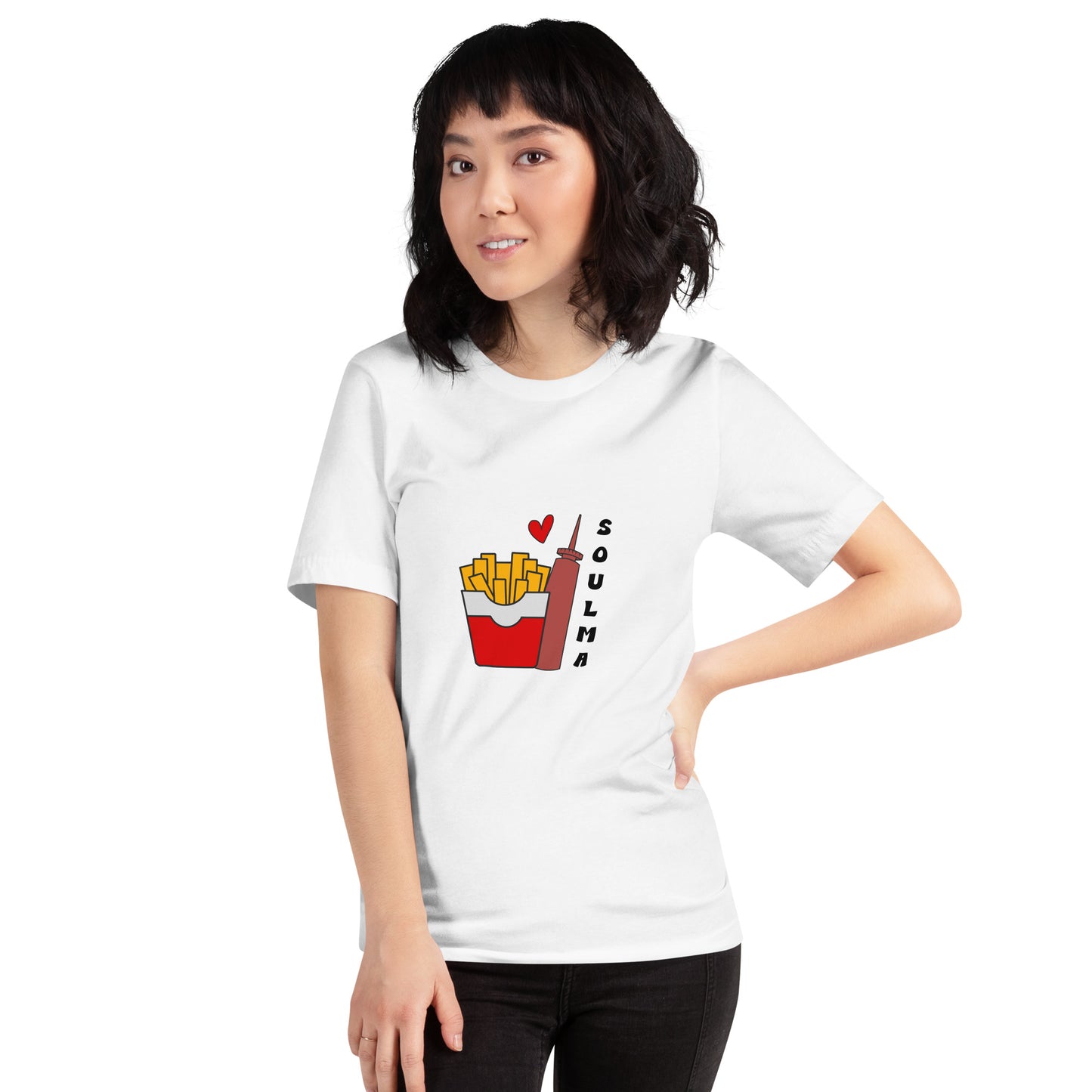 T shirt with food​