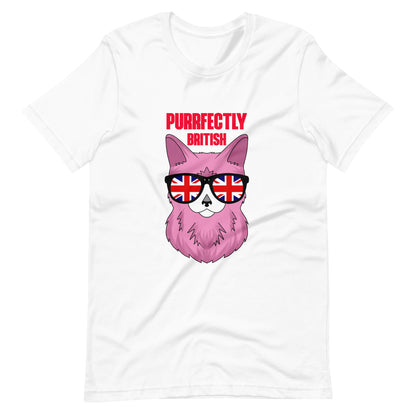 England Cat Lover T-shirt