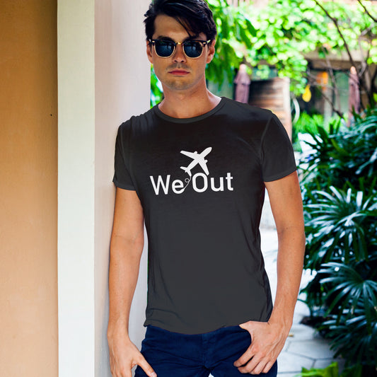 We Are Out Men Vacation T-Shirt